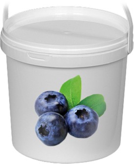 Черничное пюре